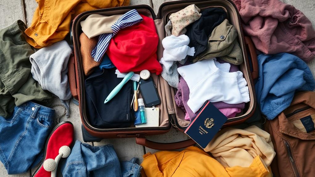 neglecting important travel items